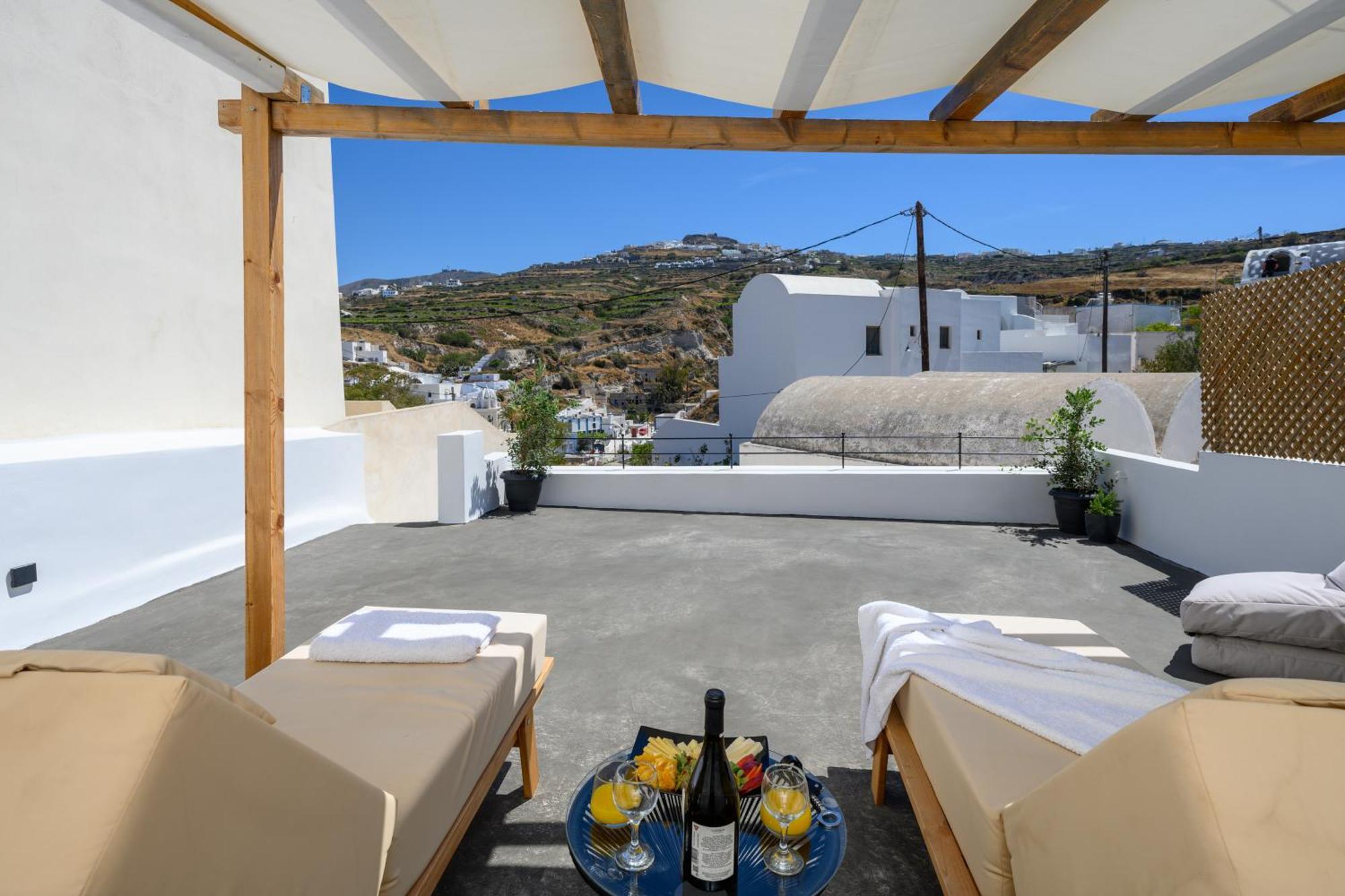 Angeleve Villa With Private Jacuzzi Fira  Exterior foto