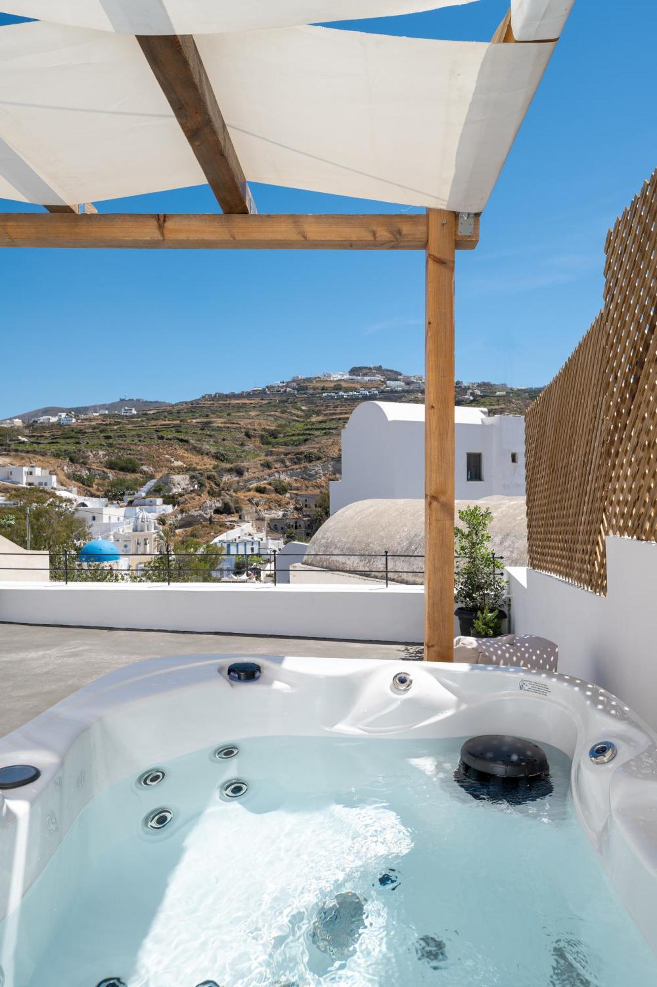 Angeleve Villa With Private Jacuzzi Fira  Exterior foto